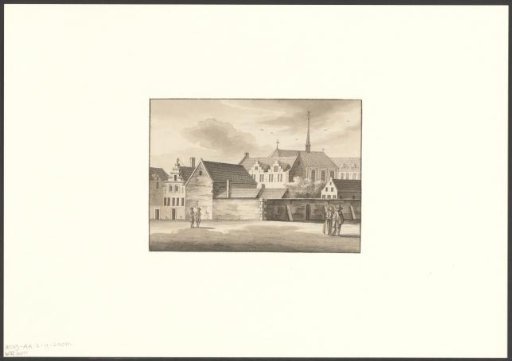View of the Convent of Saint Ursula from the Kloveniersburgwal