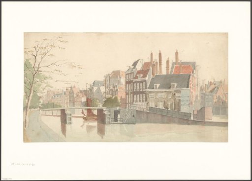 View of the Nieuwezijds Voorburgwal
