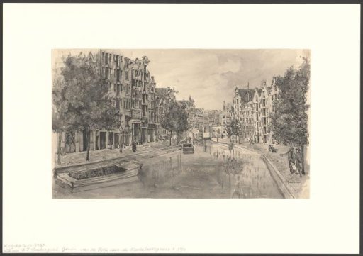 View of the Nieuwezijds Voorburgwal