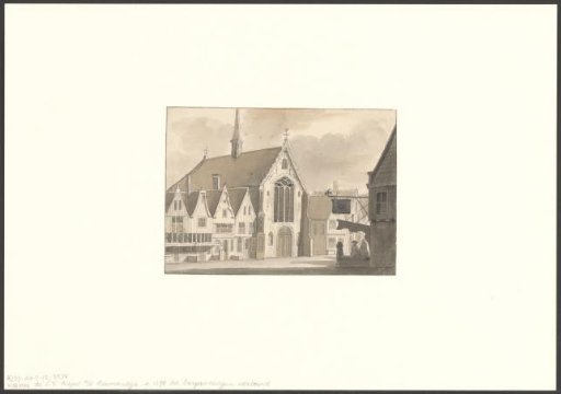 View of the Our Lady's Chapel on the Nieuwendijk