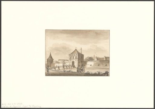 View of the Singel looking towards the Heypoort