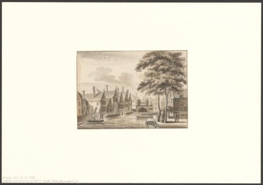 View of the Martelaarsgracht and the Oude Haarlemmersluis