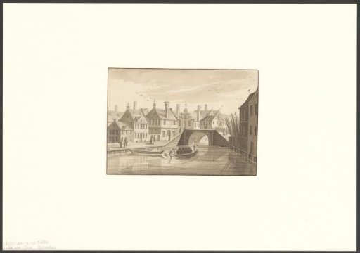 View of the Spui Seen from the Rokin towards the Osjessluis