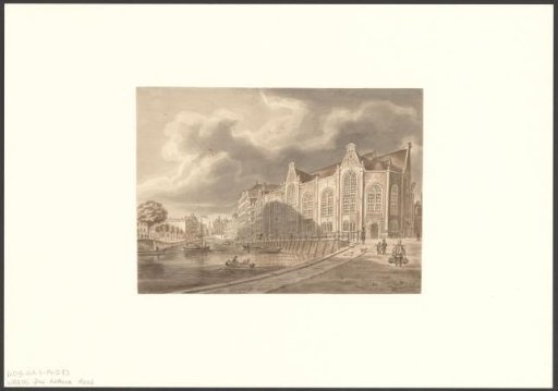 View of the Spui Looking Towards the Old Lutheran Church