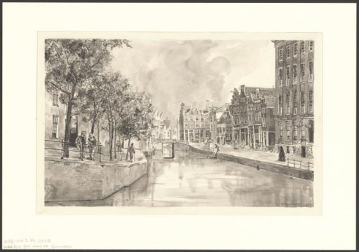 View of the Spui towards the Osjessluis