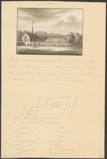 View of the Lepers' Hospital