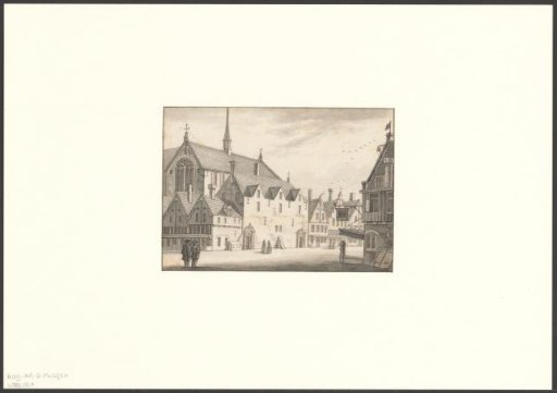 View of the Clarissen Convent on the Heiligeweg