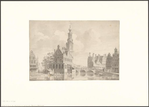 View of the Singel looking towards the Mint