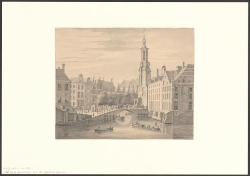 View of the English Houses and the Munttoren