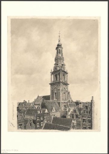View of the Zuiderkerk Tower