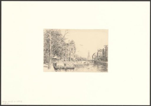 View of the Zwanenburgwal