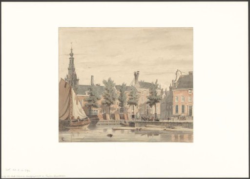 View of the Oudeschans, Snoekjessteeg and the Zuiderkerk Tower