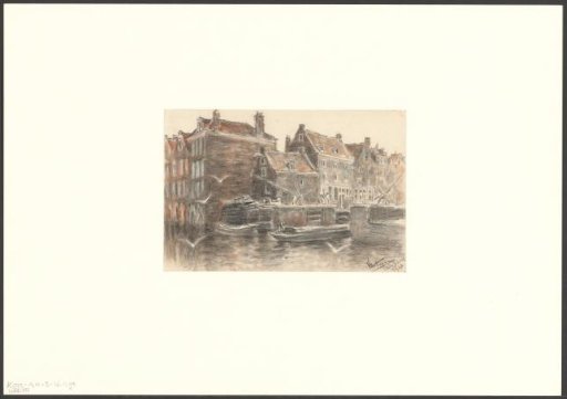 View of the Sint Antoniesluis