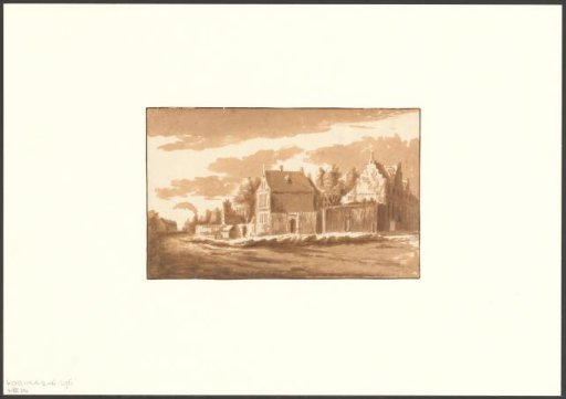 View of the Lepers' Hospital