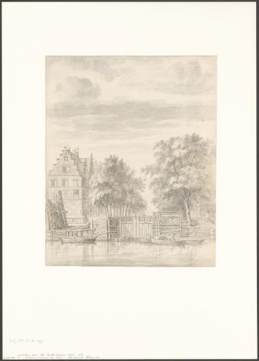 View of the Lock at the Oudeschans
