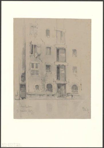 View of a Warehouse on the Markengracht