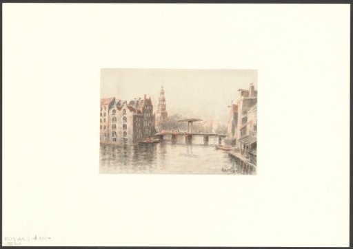 View of the Rapenburgwal