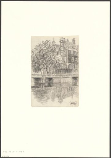 View of the Keizersgracht, corner of the Leidsegracht