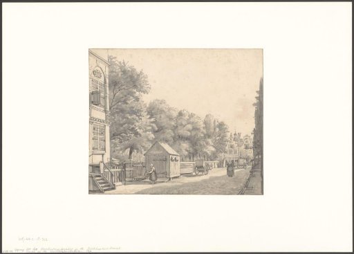 View of the entrance to the Carthusian Cemetery on the Carthusian Street