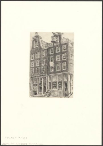 View Of The Lindenstraat, Corner Noordermarkt