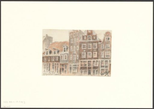 View of the Lindengracht at the Tweede Goudsbloemdwarsstraat