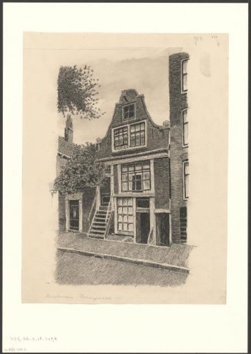 View of a building on the Palmgracht