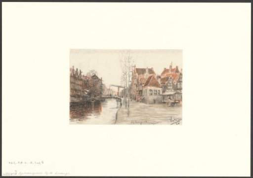 View of the Lijnbaansgracht and the Lindengracht