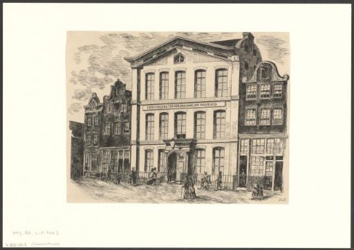 View of the building of the Society for the Propagation of Truth at the Elandsstraat