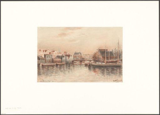 View of the Bickersgracht and the Prinseneiland