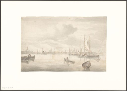 View of the Western Part of the City of Amsterdam Seen from the IJ