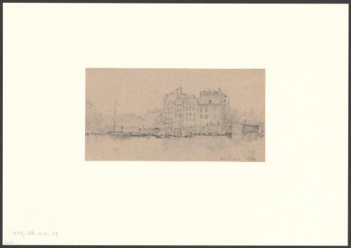 View of the Prins Hendrikkade