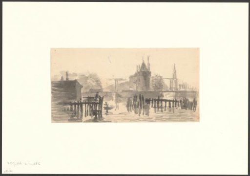 View of the Schreierstoren from the IJ