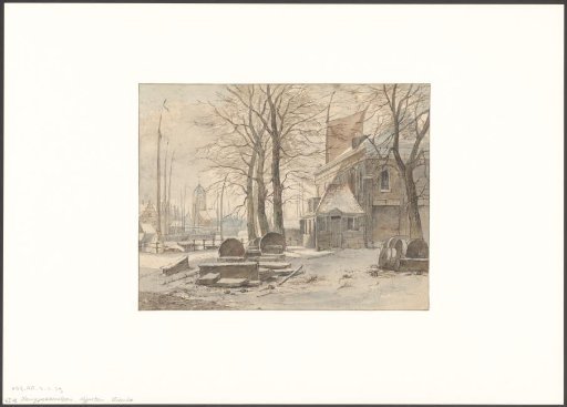 View of the Zeerecht towards the Haringpakkerstoren