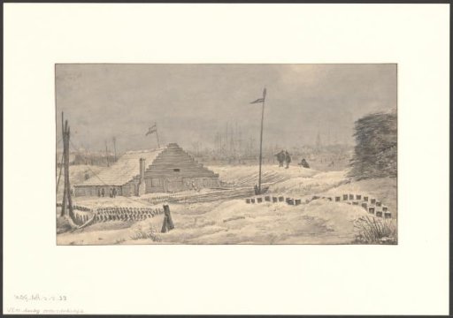 View of the Oosterdoksdijk