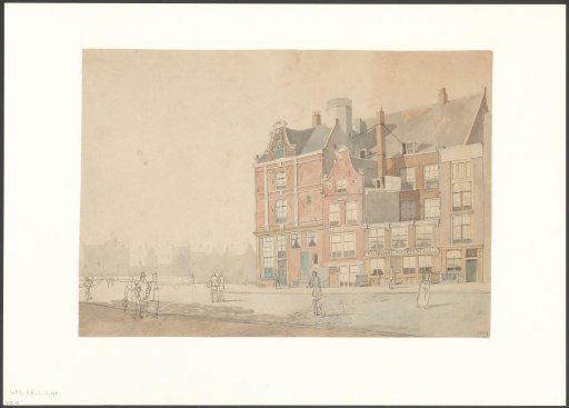 View of the Texel Quay, Corner of the Damrak