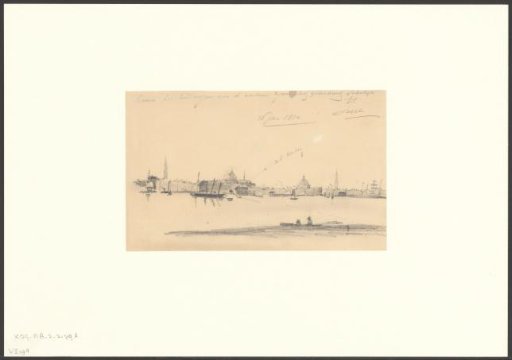 View of Amsterdam from Volewijk