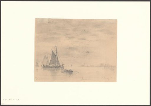 View of the IJ with Ships