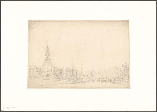 View of the Haringpakkerstoren and the Haarlemmersluis
