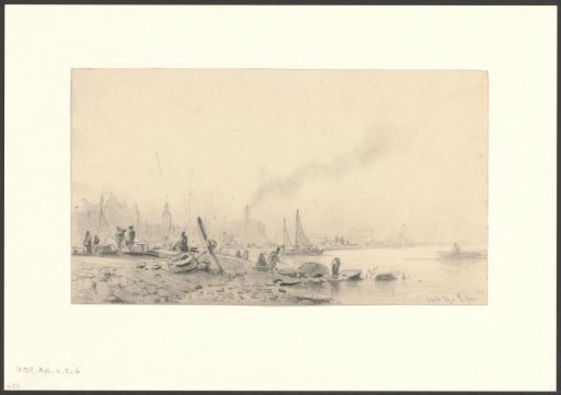 View of the IJ and the Westerdoksdijk