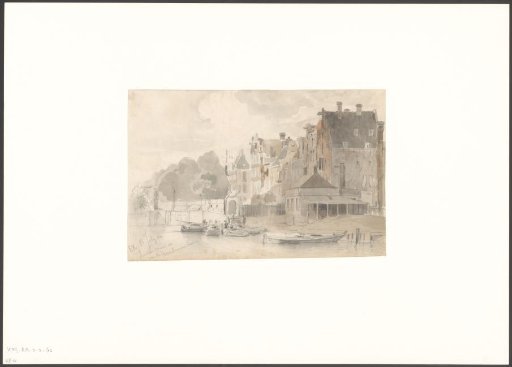 View of the Singel at the Haarlemmersluis