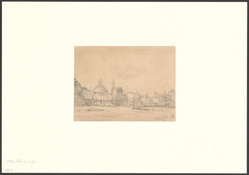 View of Amsterdam from the IJ