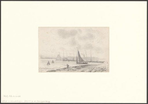 View of the Old Wood Harbour and the Rear of the Van Diemenstraat