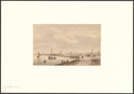 View of the Westerdoksdijk