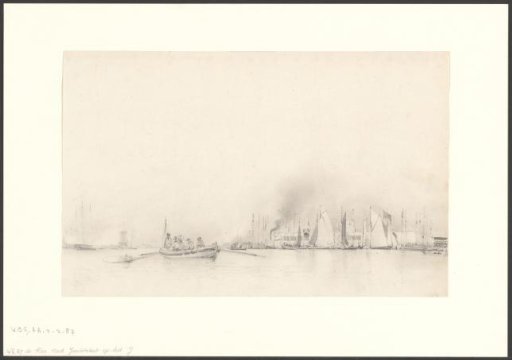 First Race of the Royal Dutch Yacht Club on the IJ