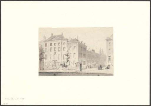 View of the Herengracht, corner of Spiegelstraat