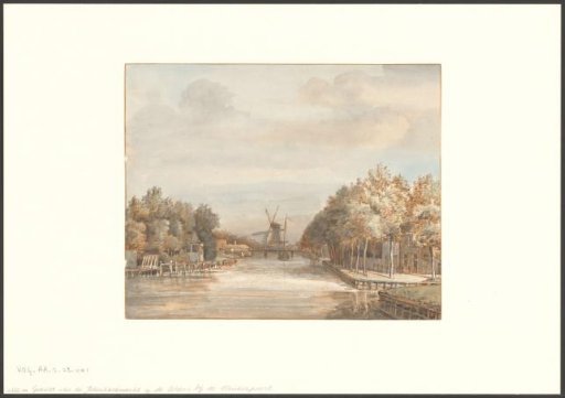 View of the Jodenhoutmarkt on the Rampart near the Muiderpoort