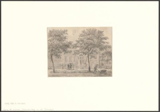View of the New City Inn in the Plantage