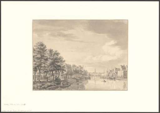 View of the Entrepotdok on the Rapenburgergracht