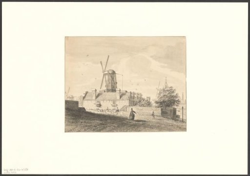 View of the bastion Sloterdijk