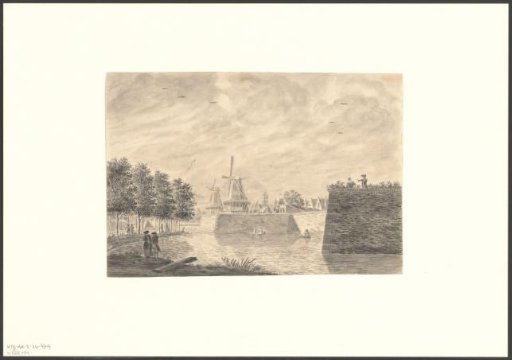 View of the Buitensingel with Bastions Amstelveen and Schinkel